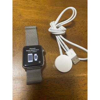 アップルウォッチ(Apple Watch)のApple Watch ステンレススチール 第一世代(腕時計(デジタル))