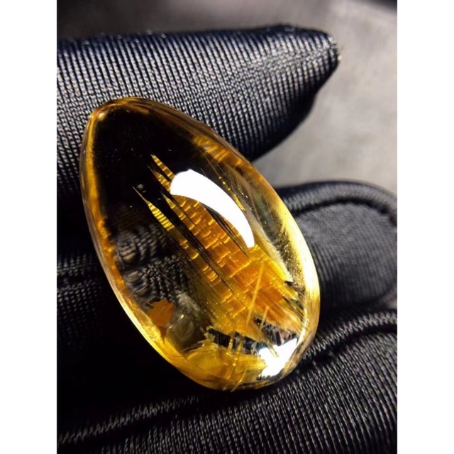 超話題新作 ⭐︎【天然】タイチンクオーツ ルース 4.8g ハンドメイド