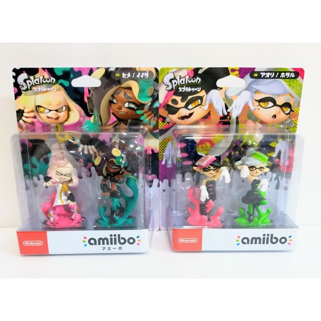 アミーボ  スプラトゥーン　amiibo テンタクルズ　シオカラーズ　セット