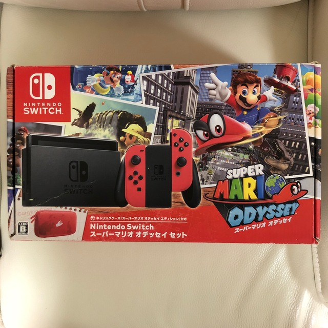 【美品】Nintendo Switch スーパーマリオ オデッセイセット