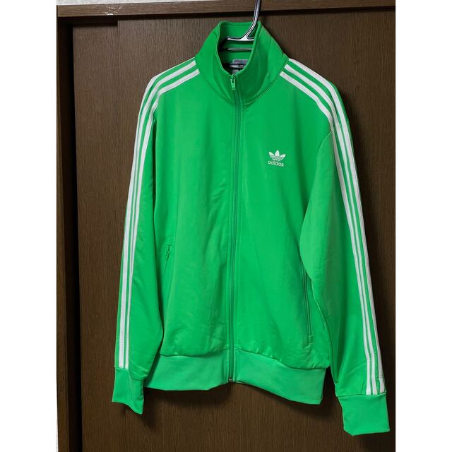 最終値下げ】adidas originals トラックジャケット 黄緑 - ジャージ