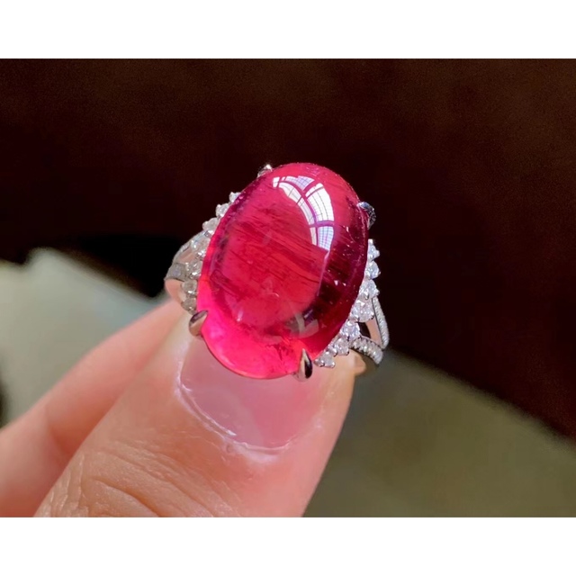 経典 ⭐︎【高級】トルマリン 15ct k18 リング リング(指輪) - kajal.pl