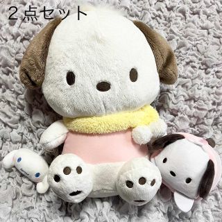 サンリオ　ポチャッコ　ぬいぐるみ　ポーチ(キャラクターグッズ)