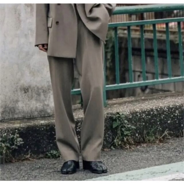 19aw auralee wool max gabardine slacks 3 | hartwellspremium.com