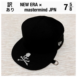 マスターマインドジャパン(mastermind JAPAN)のnew era × mastermind japan キャップ 黒 コラボ品(キャップ)