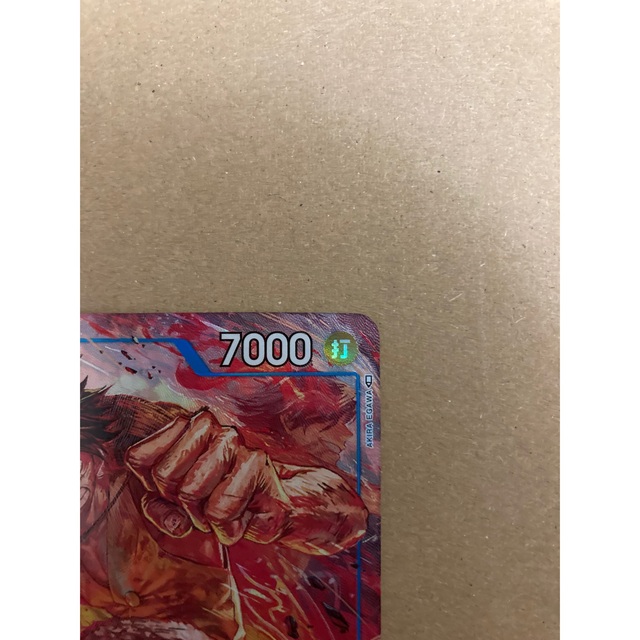 BANDAI(バンダイ)のワンピースカード 頂上決戦 ルフィ パラレル　 エンタメ/ホビーのトレーディングカード(シングルカード)の商品写真