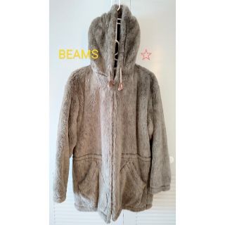 ビームス Beams フェイクファー コート