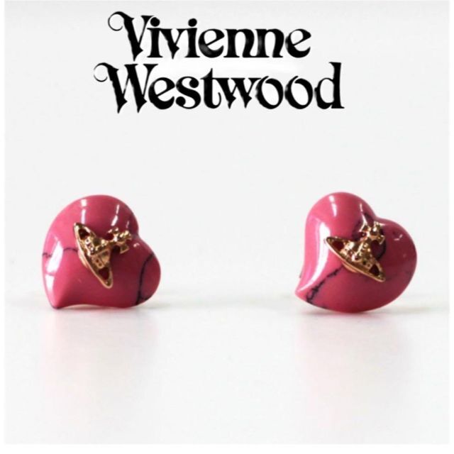 ヴィヴィアンウエストウッドハートピアスVivienne Westwoodビビアン | フリマアプリ ラクマ