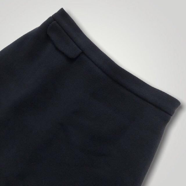 Jil Sander(ジルサンダー)の[良品 高級 ] ジルサンダー スカート ひざ丈 ブラック イタリア製 レディースのスカート(ひざ丈スカート)の商品写真