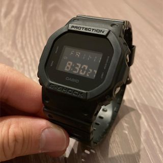 カシオ(CASIO)のG-SHOCK⭐︎DW-5600 ブラック(腕時計(デジタル))