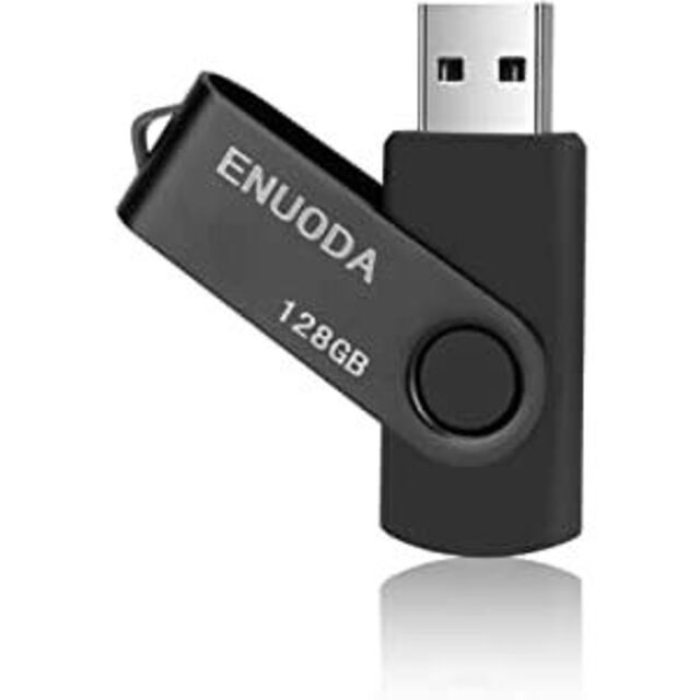 USBメモリ 128GB USB2.0 高速 データ転送 ENUODA