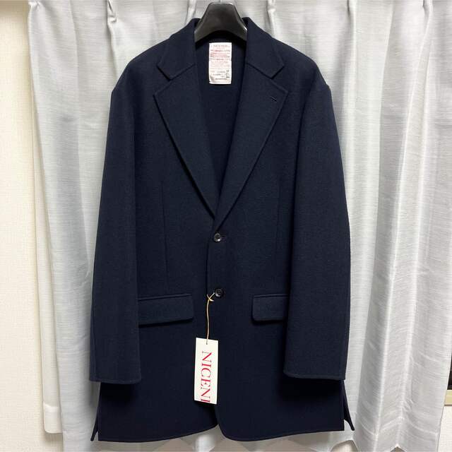 28日迄限定値下 22AW NICENESS ANDERSON コート色ネイビー