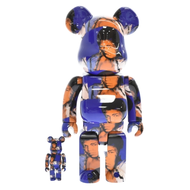 MEDICOM TOY メディコムトイ BE@RBRICK Andy Warhol × Muhammad Ali