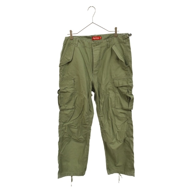 SUPREME シュプリーム 20SS Cargo Pant カーゴパンツ　ミリタリーワイドストレートパンツ　オリーブ