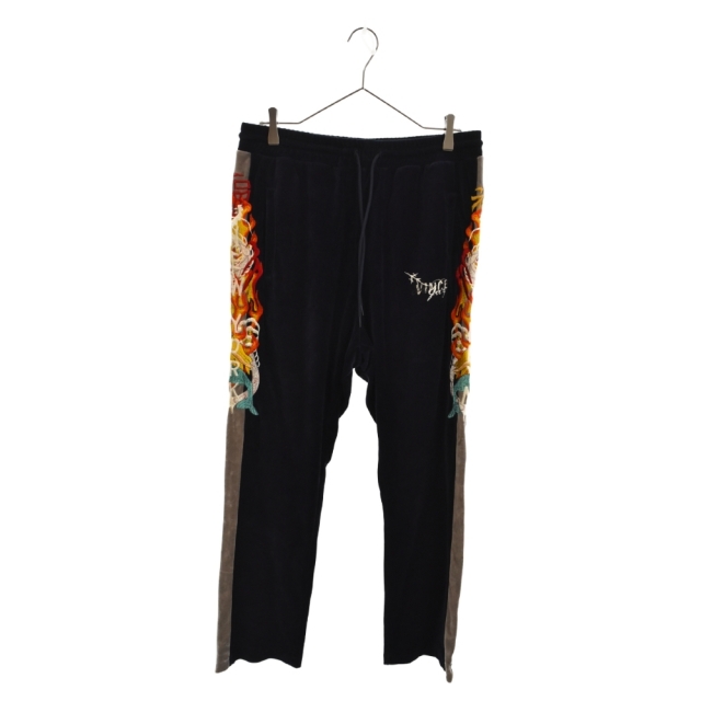 doublet ダブレット 17AW CHAOS EMBROIDERY TRACK PANTS カオス