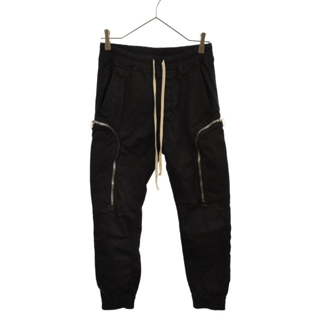 Rick Owens(リックオウエンス)のRick Owens リックオウエンス 20SS CARGO JOG PANTS RU20S7396-TE コーティングコットン カーゴジョグパンツ ブラック メンズのパンツ(その他)の商品写真