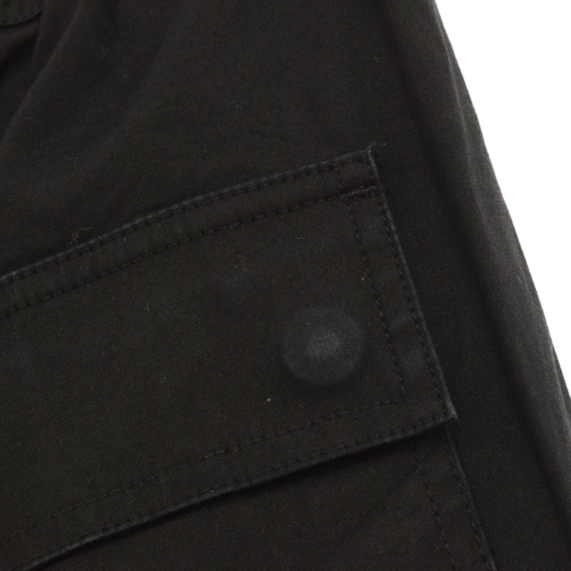 Rick Owens(リックオウエンス)のRick Owens リックオウエンス 20SS CARGO JOG PANTS RU20S7396-TE コーティングコットン カーゴジョグパンツ ブラック メンズのパンツ(その他)の商品写真