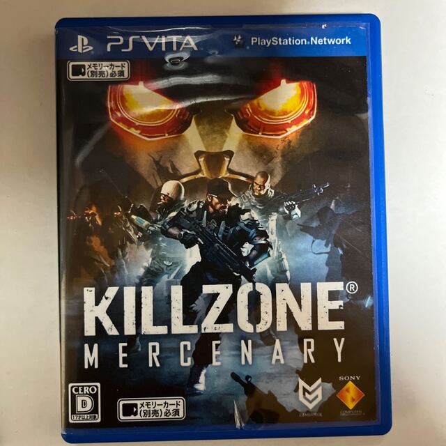 PlayStation Vita(プレイステーションヴィータ)のKILLZONE: MERCENARY(キルゾーン: マーセナリー) Vita エンタメ/ホビーのゲームソフト/ゲーム機本体(携帯用ゲームソフト)の商品写真