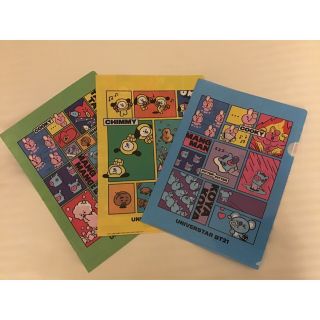 ビーティーイシビル(BT21)のBT21 ☆ クリアファイル３種(クリアファイル)