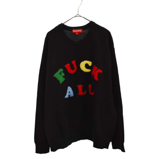 SUPREME シュプリーム 21SS Jamie Reid Fuck All Sweater ジェイミーリードファックオールセーター ブラック