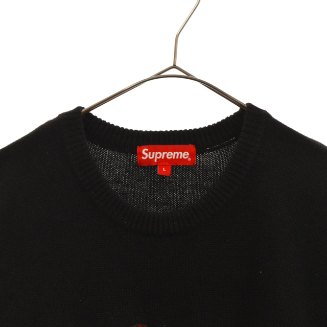 SUPREME シュプリーム 21SS Jamie Reid Fuck All Sweater ジェイミーリードファックオールセーター ブラック