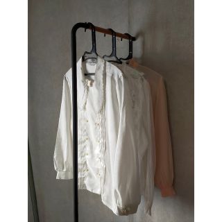 retro lace tuck blouse(シャツ/ブラウス(長袖/七分))