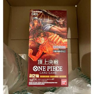 ワンピース(ONE PIECE)の1BOX ワンピースONE PIECEカードゲーム 頂上決戦【OP-02】(Box/デッキ/パック)