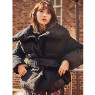 ハーリップトゥ(Her lip to)のLace Shell Belted Down Jacket(ダウンジャケット)