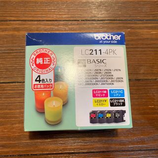 ブラザー(brother)のbrother インクカートリッジ LC211-4PK 4色(その他)