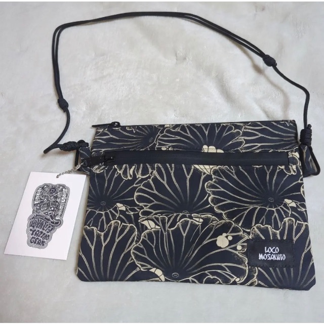 黒蓮葉 GAKKIN LOTUS SACOCHE BAG 舐達麻