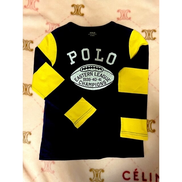 POLO RALPH LAUREN(ポロラルフローレン)のあみみん様専用❣️ラルフローレン✨長袖厚手Tシャツ130 キッズ/ベビー/マタニティのキッズ服男の子用(90cm~)(Tシャツ/カットソー)の商品写真