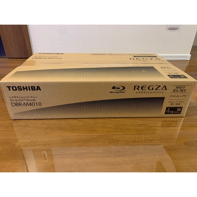 人気商品】 東芝 - TOSHIBA ブルーレイレコーダー REGZA 4TBー DBR