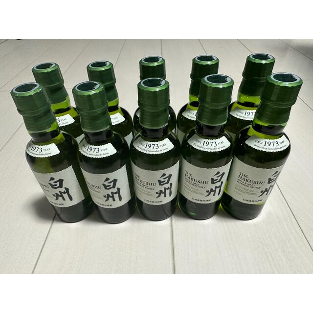サントリー白州ミニボトル180ml 10本 ウイスキー サントリー白州ミニボトル180ml 10本 ウイスキー