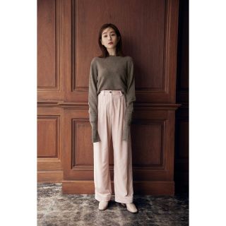 クラネ(CLANE)のCOLOR LINE VELOR PANTS  田中みな実(カジュアルパンツ)