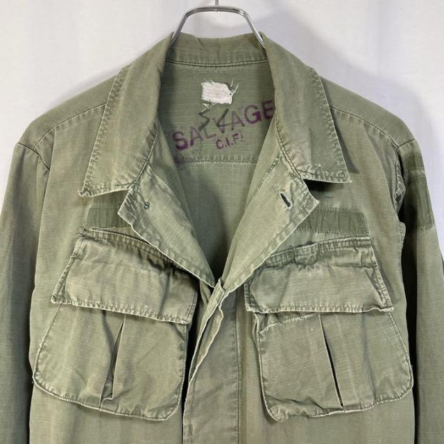 男女兼用 カジュアルウェア 程度良好 S-R 1969 実物 米軍 ファティーグ