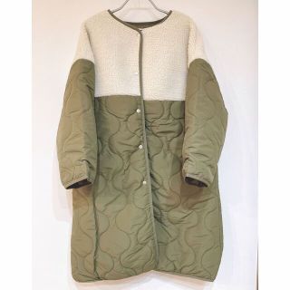 ナチュラルクチュール(natural couture)の【新品】natural couture ナチュラルクチュール  アウター(ノーカラージャケット)