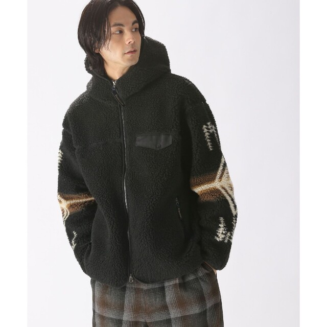 PENDLETON(ペンドルトン)の【PENDLETON(ペンドルトン)】別注ボアジップフーディー メンズのジャケット/アウター(ブルゾン)の商品写真