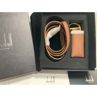 ダンヒル(Dunhill)のライター ケース dunhill 皮ケース ダンヒル ライターカバー (タバコグッズ)