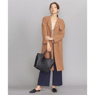 ビューティアンドユースユナイテッドアローズ(BEAUTY&YOUTH UNITED ARROWS)のbeauty&youth ポンチノーカラーコーディガン コート カーディガン(スプリングコート)