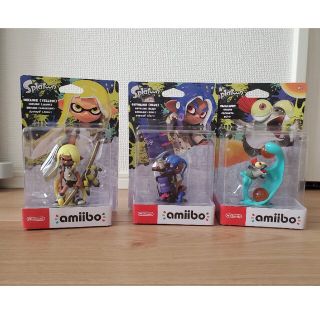 ニンテンドウ(任天堂)のスプラトゥーン amiibo セット(ゲームキャラクター)