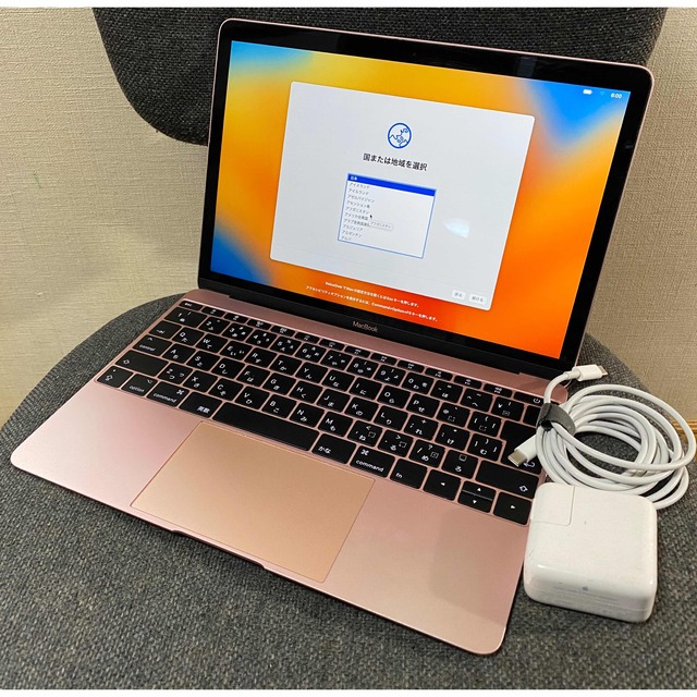 MacBook  2017 12インチm3 8GB 256GB ローズゴールド