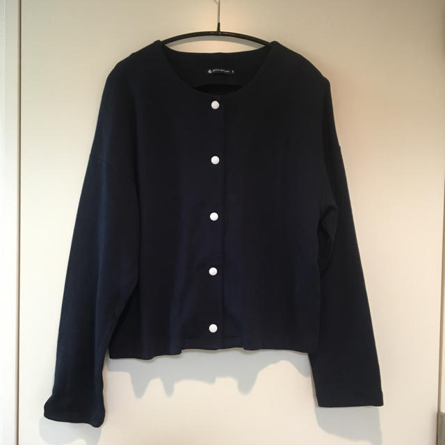 PETIT BATEAU(プチバトー)のプチバトー レディース ジャケット Mサイズ レディースのジャケット/アウター(ノーカラージャケット)の商品写真