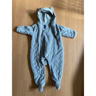 ベビーギャップ(babyGAP)のBaby GAP アウター　ジャンプスーツ　カバーオール　グレー　80センチ(その他)