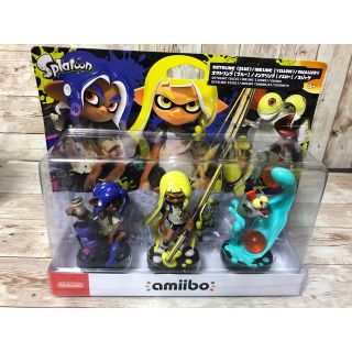 Splatoon3 スプラトゥーン3 amiibo トリプルセット(ゲームキャラクター)