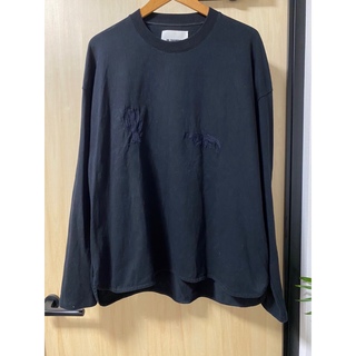 ジルサンダー(Jil Sander)のジルサンダー　刺繍　ロンT(Tシャツ/カットソー(七分/長袖))