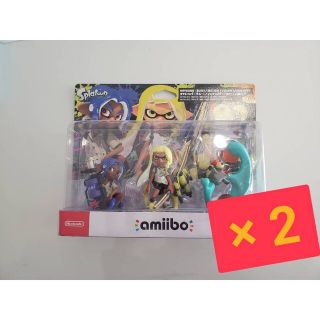 ニンテンドウ(任天堂)のスプラトゥーン3 amiibo トリプルセット(キャラクターグッズ)