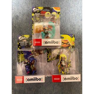 ニンテンドウ(任天堂)の【3体セット】amiibo スプラトゥーン3インクリング、オクトリング、コジャケ(その他)