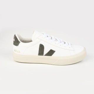 VEJA - VEJA ヴェジャ CAMPO ホワイト×カーキ レディーススニーカー 靴