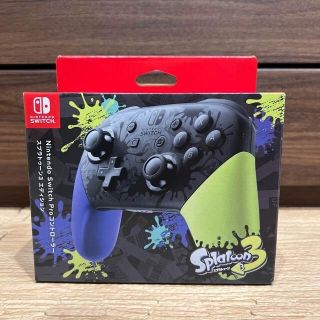 ニンテンドースイッチ(Nintendo Switch)の底値売切☆未開封☆スプラトゥーン3  Proコントローラー (家庭用ゲーム機本体)