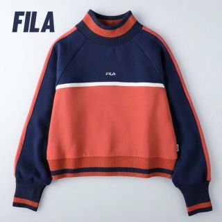 フィラ(FILA)のリブネックトレーナー フィラ FILA トップス タートルネック(トレーナー/スウェット)